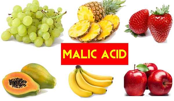 The application of malic acid in food