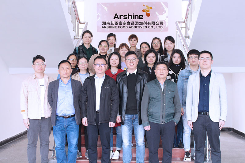 Wakedool Xiong Visits Arshine Food Additives Factory